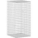  Gabion s žicom debljine 3,5 mm i mrežom 5x5 cm 50x50x100 cm | shoptok.hr