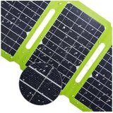 Swissten punjač SOLARNI, 21W, USB-A, USB-C, preklopni, crni | shoptok.hr
