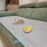 Set Sedalnih prekrivača Sohio (Dva dela) za ugaonu garnituru - Sivi Cene