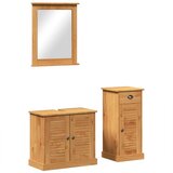  Set namještaja za kupaonicu VIGO 3 kom. Medeno smeđa | shoptok.hr