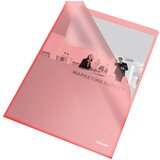  FASCIKL "L" 120MY PP A4 MAT COPY SAFE PK100 ESSELTE 548340 CRVENI!! | Shoptok.si