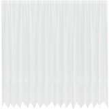  Čipkasta zavjesa sa zavjesama Bijelo 240 x 400 cm Poliester | shoptok.hr