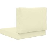  Zunanja blazina za kavč 2 pcs krema Poliester, (5000202298) | Shoptok.si