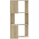  Kutni regal za knjige 3 razine boja hrasta 50x50x102 cm drveni | Eponuda.ba