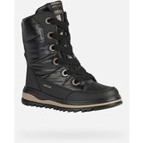 Geox Black Girls' Winter Boots Adelhide AB - Girls | Shoptok.si