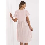 Italy Moda Dress-MO-SK-1005.67-light pink | Shoptok.si