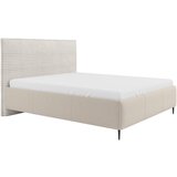 MID.YOU OBLAZINJENA POSTELJA 180 cm x 200 cm , les, tekstil, leseni material naravne barve | Shoptok.si