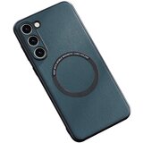 INORCO Za Samsung Galaxy S23+, združljiv s polnilnikom MagSafe, hrbtni pokrov telefona, prevlečen s PU usnjem TPU+PC, (22037001) | Shoptok.si