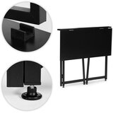 ModernHome sklopivi računalni stol 80 × 45 cm za laptop – crni | shoptok.hr