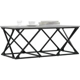  Stolić za kavu boja sivog hrasta 100x49x40 cm konstruirano drvo | Eponuda.com