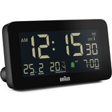 Braun BC10 DCF-B Radio alarm clock black | shoptok.hr