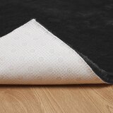  Protuklizni tepih od umjetnog zečjeg krzna OLITE Crna Poliester | shoptok.hr