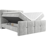 Esposa POSTELJA Z VZMETNICO 180 cm x 200 cm , tekstil svetlo siva | Shoptok.si