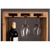 Dutchbone Lesena vinska omara Merlot | Shoptok.si