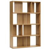 Kave Home Modularni sustav polica 6 kom u dekoru hrasta u prirodnoj boji 101x152 cm Litto – | shoptok.hr