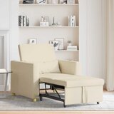 SOFA na razvlačenje Singl Krema 90 x 165 x 87 cm tkanina | shoptok.hr