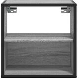  Zidni noćni ormarići 2 kom Sivi Sonoma 40x31x39,5 cm | Eponuda.ba