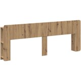  Glava kreveta s ormarićem Hrast artisan Konstruirano drvo - Hrast artisan 180 cm | shoptok.hr