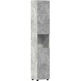  Set namještaja za kupaonicu TULUM 5 pcs Betonski sivi | shoptok.hr