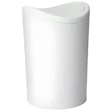 Kovčki in škatle za shranjevanje Poubelle basculante Standard 6 litres blanc Bela