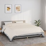  The Living Store Obtežena odeja svetlo krem 220x260 cm 15 kg blago - Obtežena Odeja, (21499712) | Shoptok.si