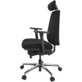 MID.YOU Vrtljivi Stol Phoenix Pro I, Črna | Shoptok.si