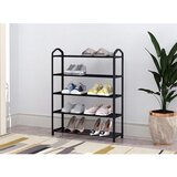 Modern Home Polica za obuću Metal 5 (XJ53K BLACK) | ePonuda.com