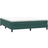  Krevet s oprugama bez madracem tamnozeleni 180x210cm baršunasti | shoptok.hr