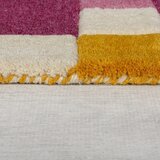 Flair Rugs rumen/rožnat ročno tkan volnen tekač 60x230 cm kai wool border – | Shoptok.si