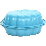  Peskovnik 2 kosa modre barve 77x87x21cm plastika, (20816905) | Shoptok.si