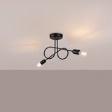 Nice Lamps Crna stropna svjetiljka 18x57 cm Opulent – | shoptok.hr