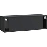 TV ormar za zid Zidne Crna 98 x 31 x 30 cm Konstruirano drvo | Eponuda.ba