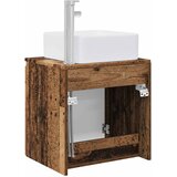  Umivaonik s policom Staro drvo 53 x 35 x 63 cm | shoptok.hr