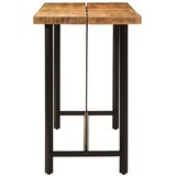  Barski stol 180 x 70 x 107 cm masivno drvo manga i željezo | shoptok.hr