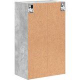 Kupaonski ormar Zidne s vratima Betonski sivi 39 x 23,5 x 65 cm | shoptok.hr