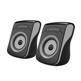  Zvučnici 2.0 ESPERANZA FLAMENCO, 2x3W, 3.5mm, USB power, BLACK/GREY, EP140KE | Eponuda.ba