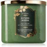 Bath & Body Works Autumn Woods dišeča sveča 411 g