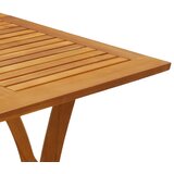  Vrtni stol 110 x 110 x 75 cm od masivnog bagremovog drva | shoptok.hr