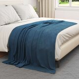  Odeja Temno modra 200 x 150 cm Flis, (5000288205) | Shoptok.si