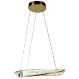 LED visilica sa kristalima i daljinskim 42W 620mm