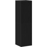 vidaXL Set TV kabineta od 5 dijelova, zidno montiran, crni hrast, konstruirano drvo | shoptok.hr