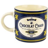 Rex London Temno modro-kremno bela keramična skodelica 350 ml Chocolat Chaud – Cene