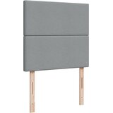  Box spring krevet s madracem svjetlosivi 90x190 cm od tkanine | shoptok.hr