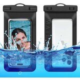 INORCO 7,5-palčna vodotesna plavajoča torbica za telefon IPX8 Cellphone Dry Bag Case, teksturirana PVC podvodna HD zaščita za telefon, (22032915) Cene