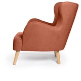 Bonami Selection Opečnato oranžen fotelj z naslonom Noemye – | Shoptok.si