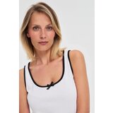 Marisse Fitted White Top | ePonuda.com
