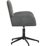  Okretne radne stolice 6 kom. 54 x 55 x 90 cm Tamnosiva Baršun | Eponuda.ba