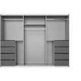 Boxxx OMARA Z DRSNIMI VRATI, barve grafita | Shoptok.si