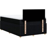  Krevet box spring s madracem crni 120 x 190 cm od tkanine | shoptok.hr