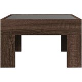  Stolić s beskonačnim LED svjetlima boja hrasta 50x50x30 cm | shoptok.hr
